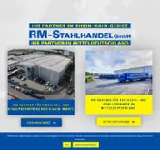 Kleine Seitenvorschau von rm-stahl.de