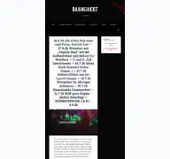 Kleine Seitenvorschau von baamhakke.de