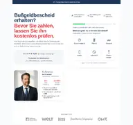 Kleine Seitenvorschau von bussgeldeinspruch-simoncic.de