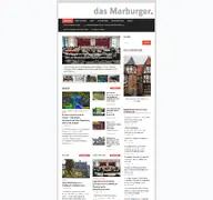 Kleine Seitenvorschau von das-marburger.de