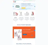 Kleine Seitenvorschau von babyvivo.de