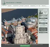 Kleine Seitenvorschau von frauenkirche.de