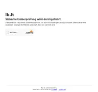 Kleine Seitenvorschau von lb.lt