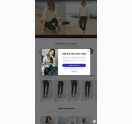 Kleine Seitenvorschau von robellfashion.de