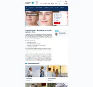 Kleine Seitenvorschau von frauenklinik.uk-erlangen.de