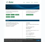 Kleine Seitenvorschau von 4eins.net