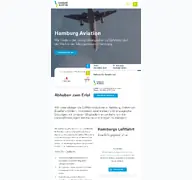 Kleine Seitenvorschau von hamburg-aviation.de