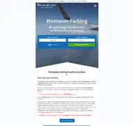 Kleine Seitenvorschau von hannoverparking.de