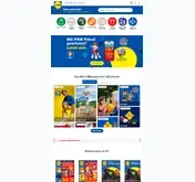 Kleine Seitenvorschau von lidl.ch