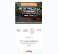 Kleine Seitenvorschau von hotel-schiffmuehle.de