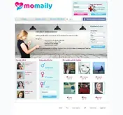 Kleine Seitenvorschau von momaily.de