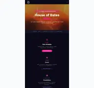 Kleine Seitenvorschau von houseofbates.de