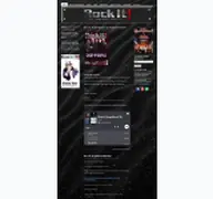 Kleine Seitenvorschau von rock-it-magazine.de