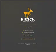 Kleine Seitenvorschau von cafe-hirsch-esens.de