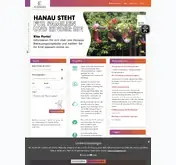 Kleine Seitenvorschau von kita-portal.hanau.de