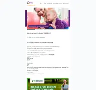 Kleine Seitenvorschau von qfit.de
