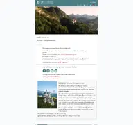 Kleine Seitenvorschau von neuschwanstein.de
