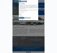 Kleine Seitenvorschau von kremer-metallbau.de