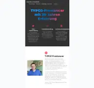 Kleine Seitenvorschau von freelancer-typo3.de