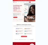 Kleine Seitenvorschau von helloclue.com