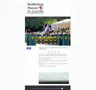 Kleine Seitenvorschau von rodderberg-masters.de