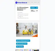 Kleine Seitenvorschau von klima-seitz.de