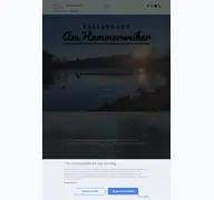 Kleine Seitenvorschau von amhammerweiher.de