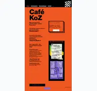 Kleine Seitenvorschau von cafekoz.de