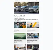 Kleine Seitenvorschau von hfauto.skoda-auto.de