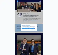 Kleine Seitenvorschau von kjf-gmbh.de