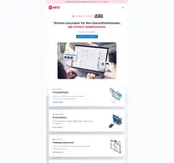 Kleine Seitenvorschau von redmedical.de