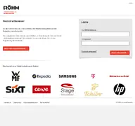 Kleine Seitenvorschau von roehm.mitarbeiterangebote.de