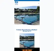 Kleine Seitenvorschau von freibad-bernau.de