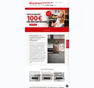 Kleine Seitenvorschau von kuechen-post.de