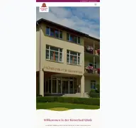 Kleine Seitenvorschau von roemerbad-klinik.de