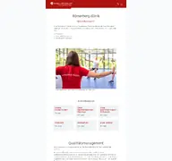 Kleine Seitenvorschau von roemerberg-klinik.de