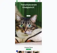 Kleine Seitenvorschau von tierschutzverein-kinzigtal.de