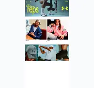 Kleine Seitenvorschau von underarmour.com.br