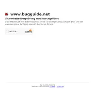 Kleine Seitenvorschau von bugguide.net