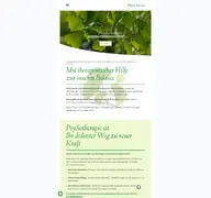 Kleine Seitenvorschau von psychotherapie-binder.de