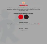 Kleine Seitenvorschau von rolinck.de