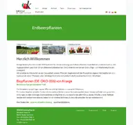 Kleine Seitenvorschau von kraege.de