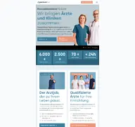 Kleine Seitenvorschau von pacura-doc.de