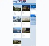 Kleine Seitenvorschau von reisebuero-kuenzer.de