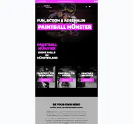 Kleine Seitenvorschau von paintball-muenster.de