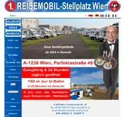 Kleine Seitenvorschau von reisemobilstellplatz-wien.at