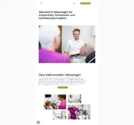 Kleine Seitenvorschau von zahnmedizin-moessingen.de