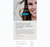 Kleine Seitenvorschau von zahnundmensch.de