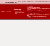 Kleine Seitenvorschau von iiseradmission.in