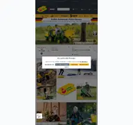 Kleine Seitenvorschau von rollytoys.de